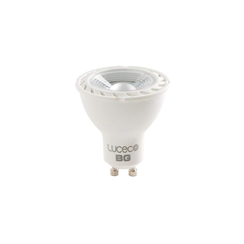Luceco LED Bulb GU10, 5W, 370LM, Warm Colour 2700K, Non-Dimmable