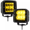 WEISEN 3'' 48W Amber LED Pod Ditch Light Mount Wire