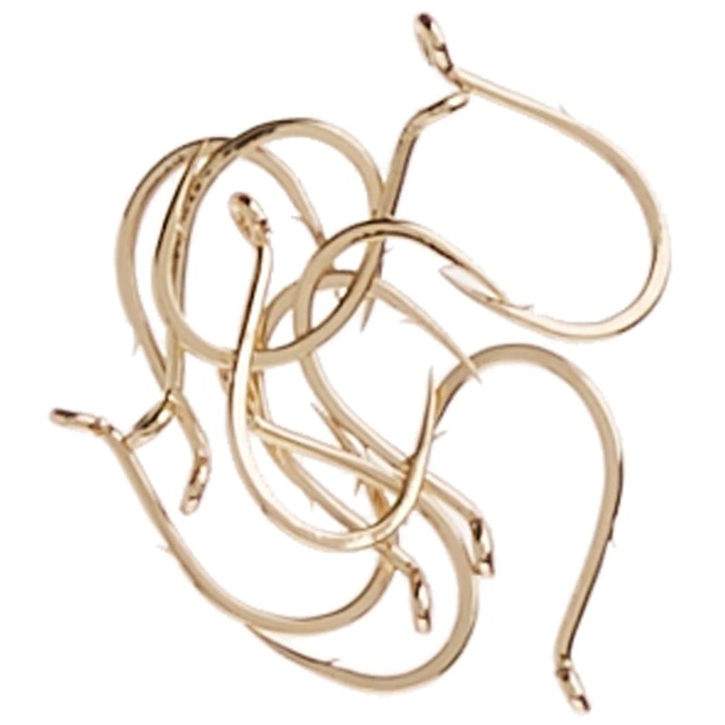 Gamakatsu 04307 Single Egg Loose Hooks (10 Pack), Size 6,