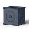 Kante Square Lion Head Concrete Planter, Classic English Style Plant