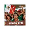 Kit Fiesta Aficionados Para Mundial México 2026, Bandera