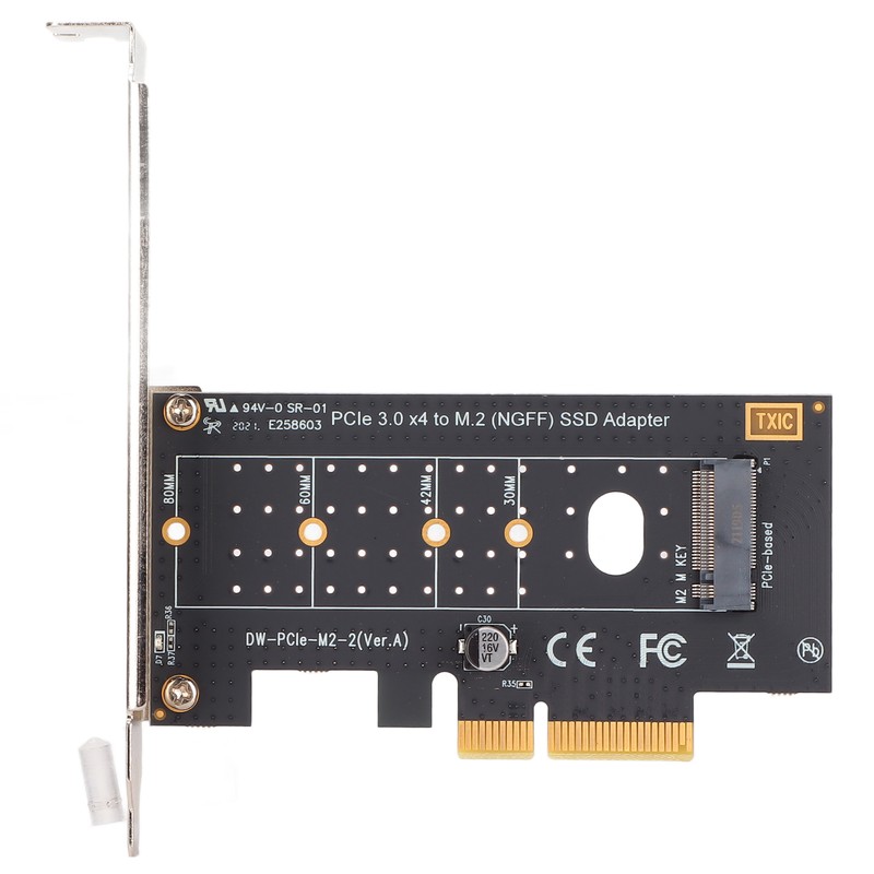 M.2 To Pcie Adapter PCB Gold Plated M.2 NVME to
