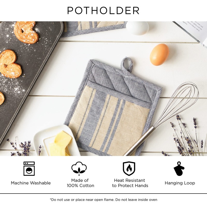 DII 100% Cotton, Machine Washable, Everyday Kitchen Basic, Heat Resistant,