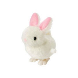 Toysmith Fuzzy Bunny Wind Up Toy