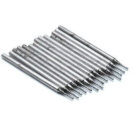 Sscon 30Pcs 0.8mm Diamond Coated Hole Saw Drill Bits Carving Drilling Hole Tools for Jewelry Gems Glass