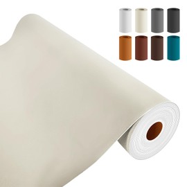 AOOTOOLINK Leather Repair Patch 17X237 Inch Self Adhesive Leather Repair, Large Leather Repair Tape for Couches, Furniture, Car Seats, Cabinets, Sofa, Handbags (Beige, 17X237 Inch)