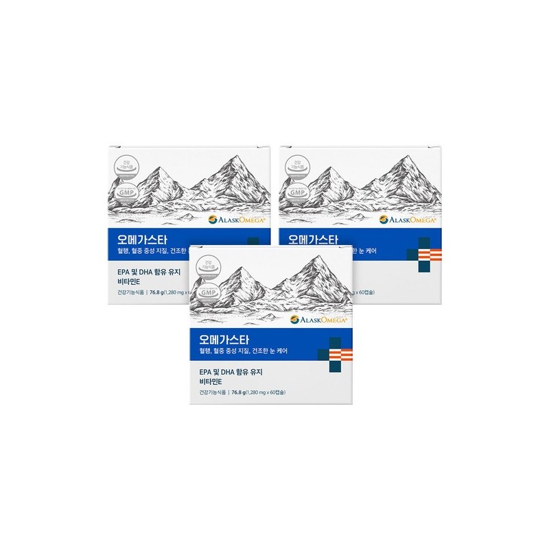 Omega Star Alaska Omega 3 6-Month Supply RTG Omega-3 Enteric-Coated