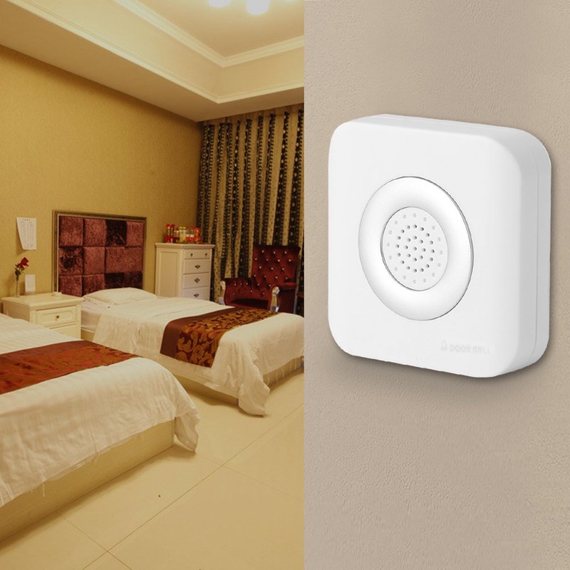 DC 12V Wired Doorbell Chime,Door Bell Alarm Wall-Mounted Door Chime