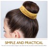 Healvian Thick Hair Ties 6pcs Seamless Elastic Hair Scrunchies for