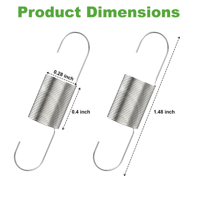 10L0L Carburetor Throttle Return Spring for 1981-1995 Club Car Gas