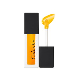 Celvoke Moist Lip Drop 02 Honey Drop, Clear Type, Lip Gloss, Naturally Derived, Moisturizing, Plump Effect, Orange Yellow, 2024 Spring Makeup Collection