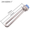 DERNORD 24V 600W Heating Element Submersible Water Heater Element Stainless