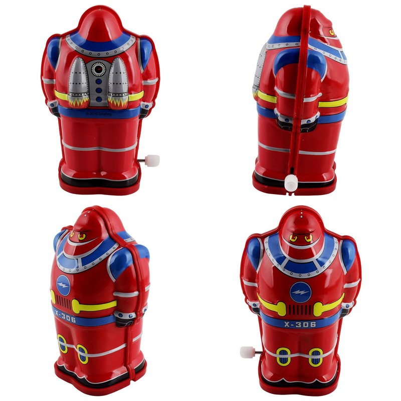 Freak Scene Robot Tin Bots Set Robot Tin Robot