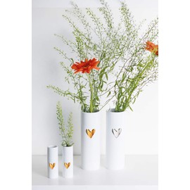 Räder Vase - Heart Gold