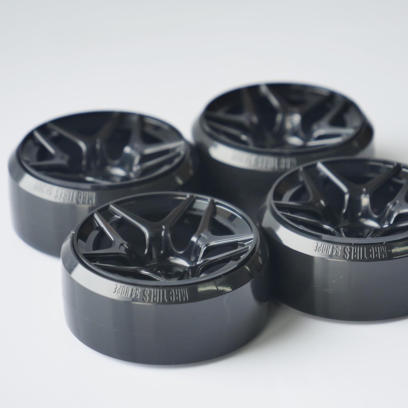 Large Diameter Tire Wheel Set HDPE Inner Diameter 54mm 4pcs