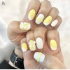Dara Beauty June Art of the MonthYellow Ribbon Nail❣ -