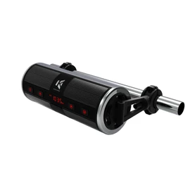 Motorcycle Speakers Bluetooth Waterproof Radio Audio System Built-in Amplifier, Great for ATV, Scooter Bike,12 Volt Vehicle,3 Inch Metal Mp3 Player, K2ch