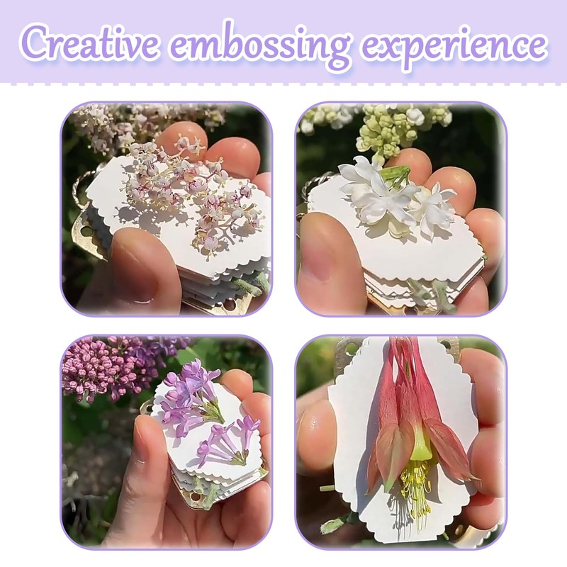Neyeau Flower Press,Flowerpress for Adults,Practical Miniature Flower Press Set,Suitable for
