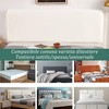 WYJHNL Headboard Cover for Bed Headboard Cover Elastic Fleece Headboard