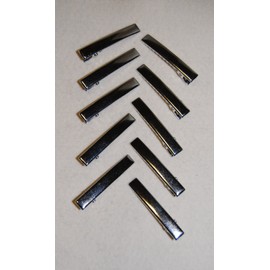 Pack of 10-60mm Alligator Hair Clips - Hair Accessories for Jewellery Makers & Craft Making