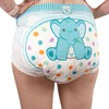 Rearz - Critter Caboose Brief Adult Printed Diapers Sample -
