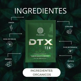 Dtx Tea Plennia (2 Semanas) Te Detox Natural