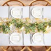 NLUS 2 PCS Gold Table Runner, 11"x108" Per Roll Sequin