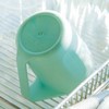 Stand-Up Hygienic Water Cup for Camping, Bathroom, or Kids' Toothbrushing - Upside-Down Design Mint 7ea