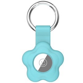 AirTag Case,AirTag Case,AirTag Keychain,AirTag Compatible,Protective Case for Airtag,360 Degree Full Protection,Abrasion Resistant,Shockproof,Lightweight,Anti-Scratch,Anti-Lost(Blue)