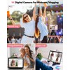 Digital Camera, 4K Autofocus Vlogging Camera with 32GB Card,48MP Point