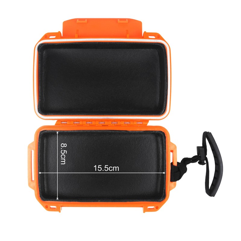 Lomo Drybox 18 Flat Size - Orange. Kayak Dry Box.
