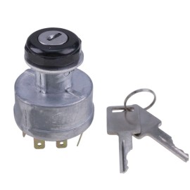Unbranded Ignition Switch With 2 Keys AH83679 AT37390 for John Deere 310 410 855 444 350C