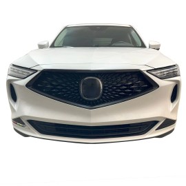 Crux Motorsports Gloss Black Grille Chrome Blackout Wrap – Fits Acura MDX 2022+ | Precision Fit