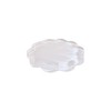 GRAHAM DESIGN Scalloped Acrylic Coasters with Circular Holder - 4