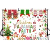 AIBIIN 7x5ft Christmas Pajamas Party Backdrop Merry Christmas Pajamas Baby