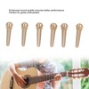 6PCS Guitar Bridge Pin Copper Acoustic Guitar Bridge Pins Peg