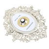 Champagne Button Metal Decorative Retro French Style Doorbell Elegant Interactive