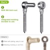 Insaga Cast 304 Stainless Steel Heavy Duty Gate Hinges, 2Pack
