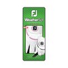 FootJoy WeatherSof Women's Golf Glove, White/Pink