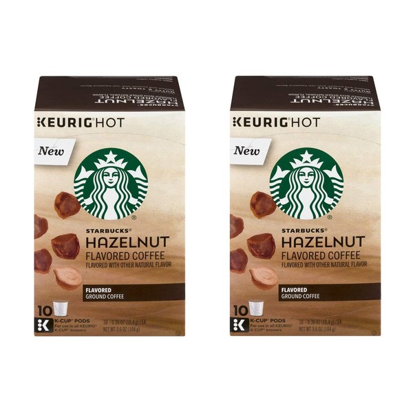 Starbucks Hazelnut K-Cup for Keurig Brewers, 20 Count