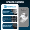 [Upgraded] Hon&Guan 6 Inch Backdraft Damper Draft Blocker, One-Way Airflow