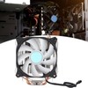 CPU Fan 4 Pure Copper Heat Pipes Mute Heatsink with