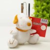 Peanuts Snoopy Plush Toy Keychain Key Ring Collectible New