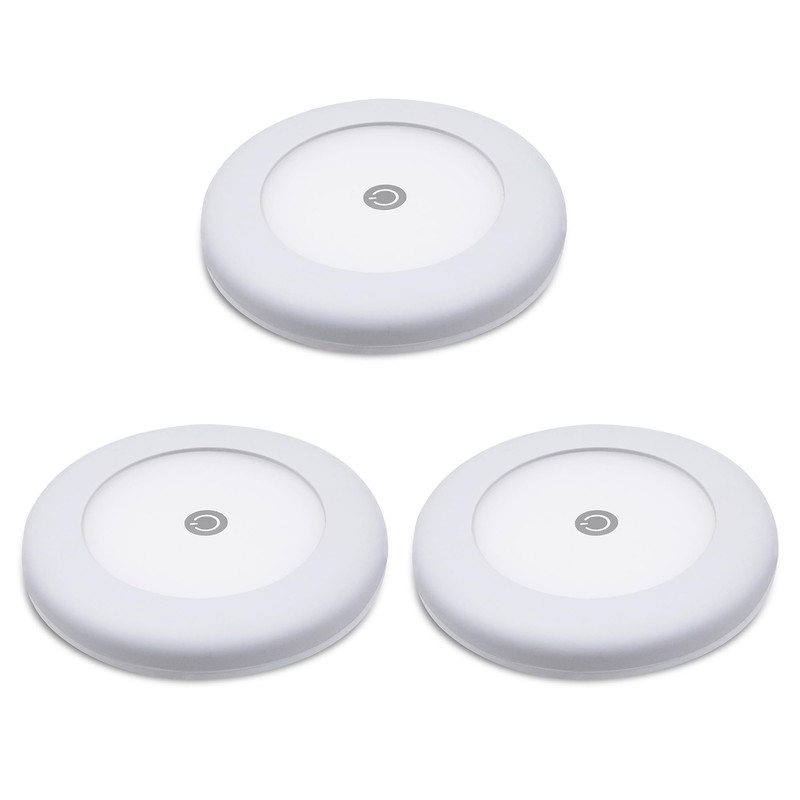 3Inch RV Puck Light with Touch Dimmable Switch - 3