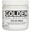 Soft Gel Matte by GOLDEN, 8 fl. oz. Jar, Professional
