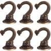 Hotop 6 Pcs Swag Ceiling Hooks Heavy Duty Swag Hooks