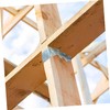 ORFOFE 20pcs Joist Hangers Face Mount Hurricane Ties for Wood