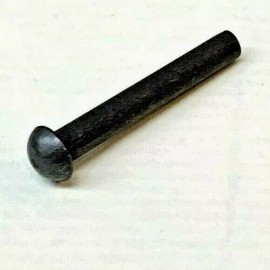 ACCURATE (200) 1/8 X 7/8" Round Head Solid Rivet Steel Blacksmith Antique .125 1/8"X7/8