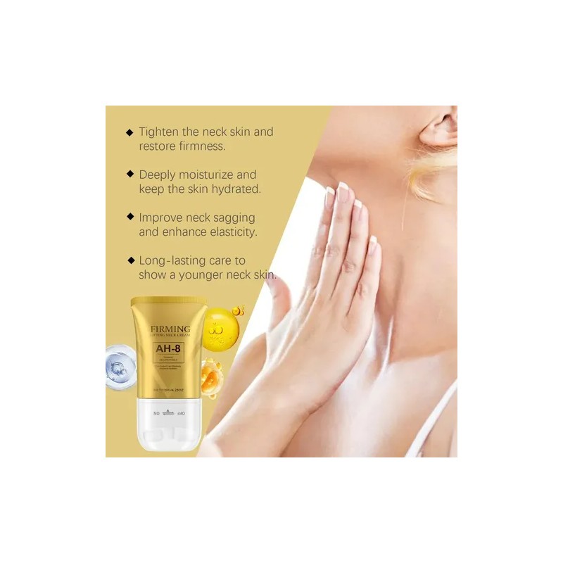 2pc Cuello Reafirmante Antiarrugas Roller Crema Hidratante Algodón