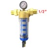 Spin Down Sediment Water Filter, Pre-Filter Water Filter with Pressure